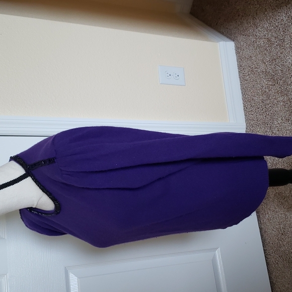 Vintage Sweater Lambs Wool & Angora With Sequins - Picture 6 of 13